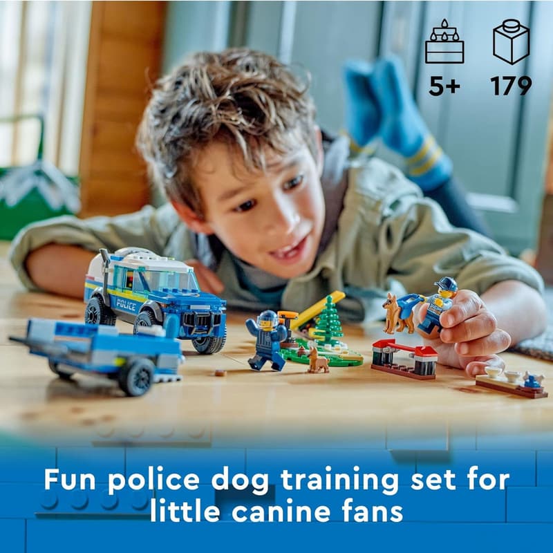 LEGO City Mobile Police Dog Training Set with SUV & Figures
