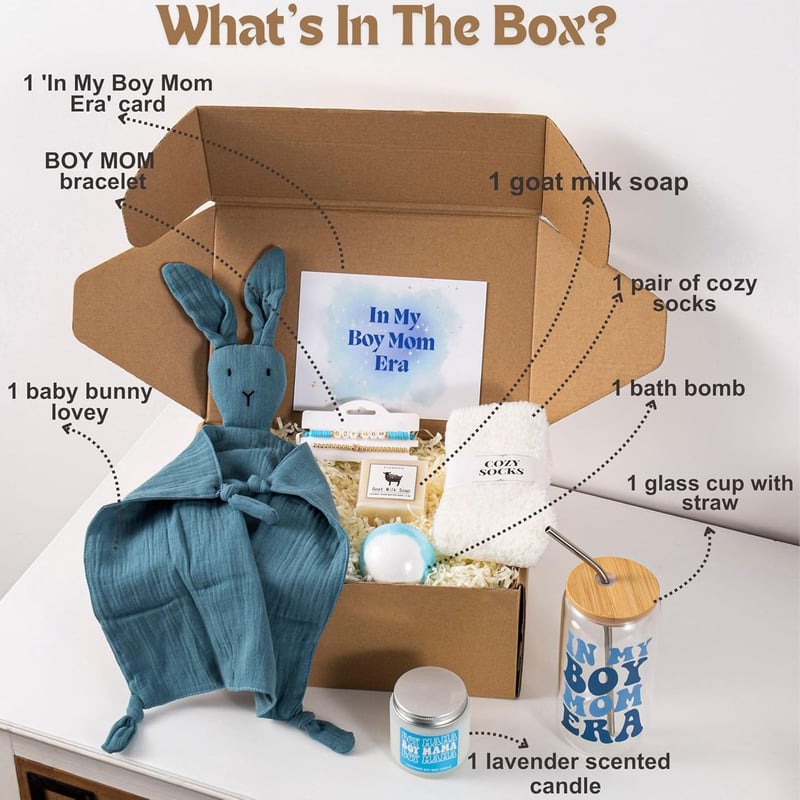 New Mom Gift Basket: Care Package for Expecting Moms