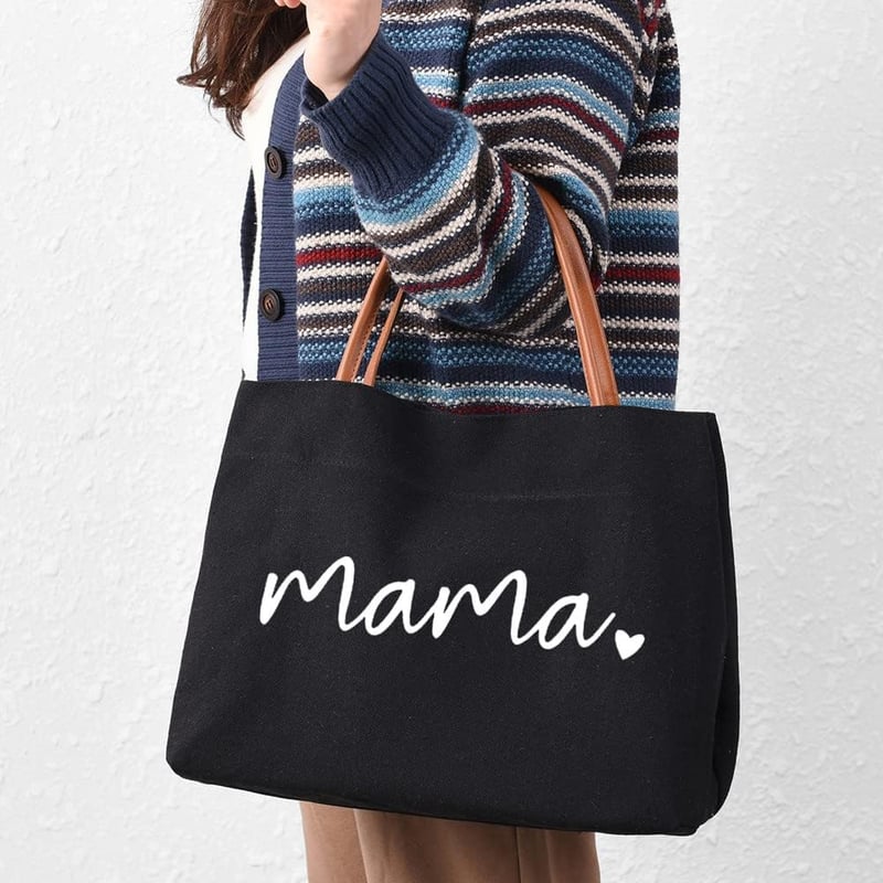 Mom Tote Bag - Versatile Carryall for Hospital, Shopping, Travel