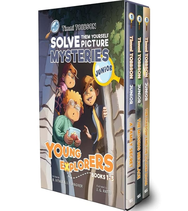 Children's Detective Adventure Books Set (Ages 6-8)