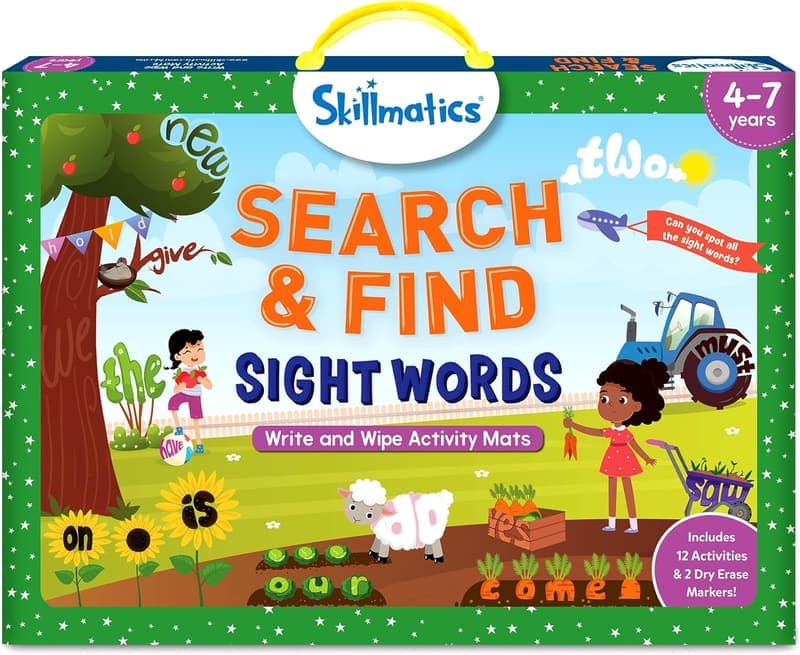 Sight Words Educational Game for Kids - Reusable Learning Activity