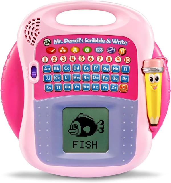 Mr. Pencil's Scribble & Write – Pink Learning Toy