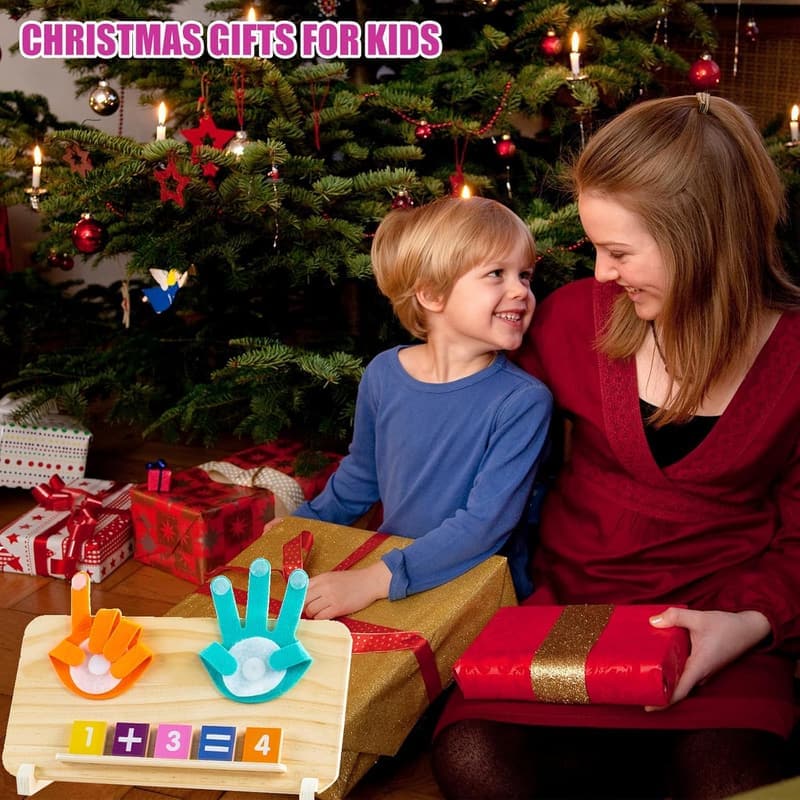 Montessori Educational Counting Blocks for Toddlers 2-5