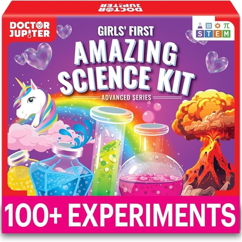 STEM Science Kit for Girls Age 4-12 | Birthday Gift
