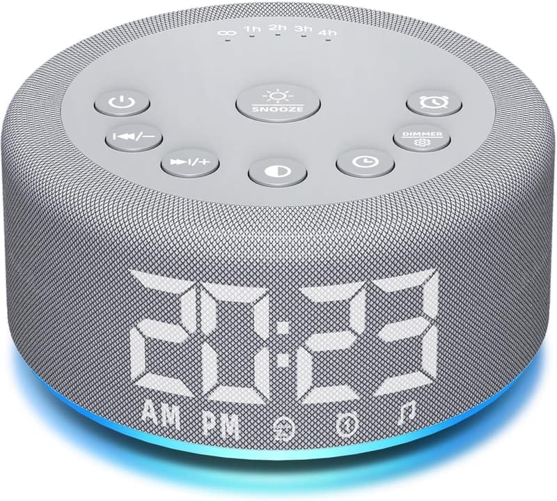 3-in-1 Sound Machine with Night Light & 27 Sounds for All Ages
