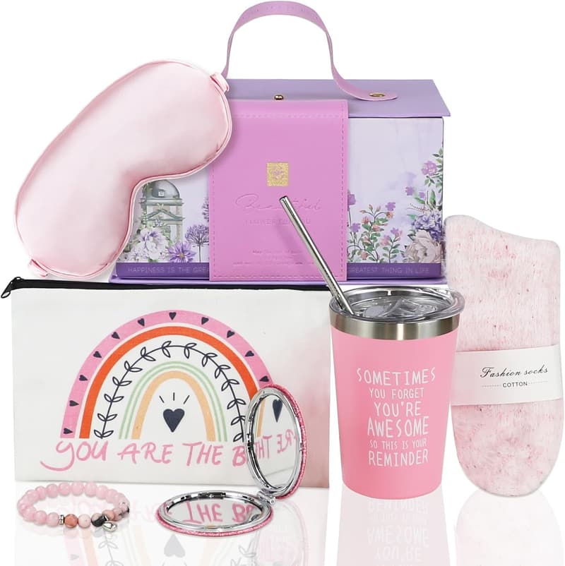 Birthday Gifts for Teen Girls - Eye Mask & Tumbler Set