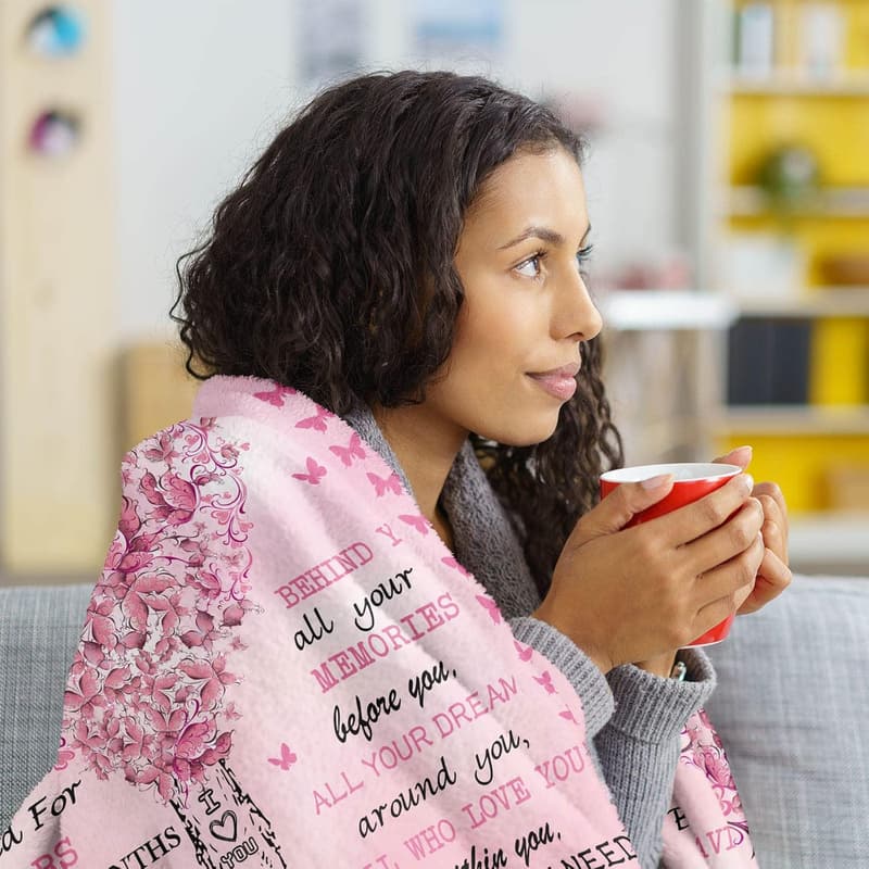 14th Birthday Throw Blanket for Girls - 50
