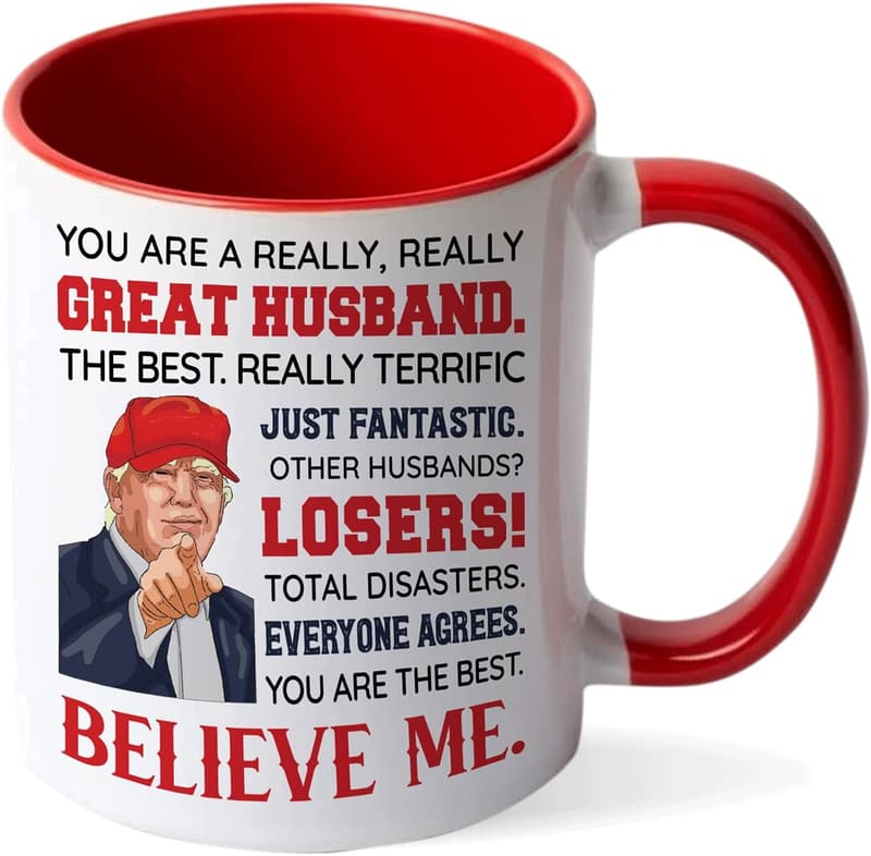 Father's Day Ceramic Mug 11oz - Funny Gift for Husband