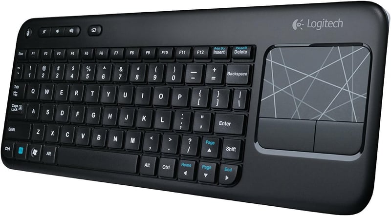 Logitech Wireless Touch Keyboard K400 with Multi-Touch Pad