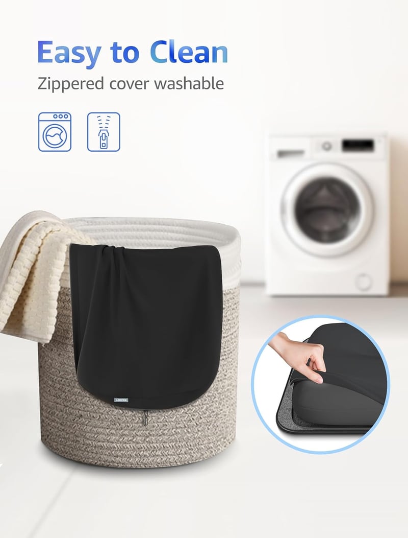 Portable Laptop Lap Desk with Washable Cushion & Phone Holder