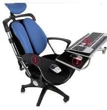 Ergonomic Laptop Stand Holder for Chairs