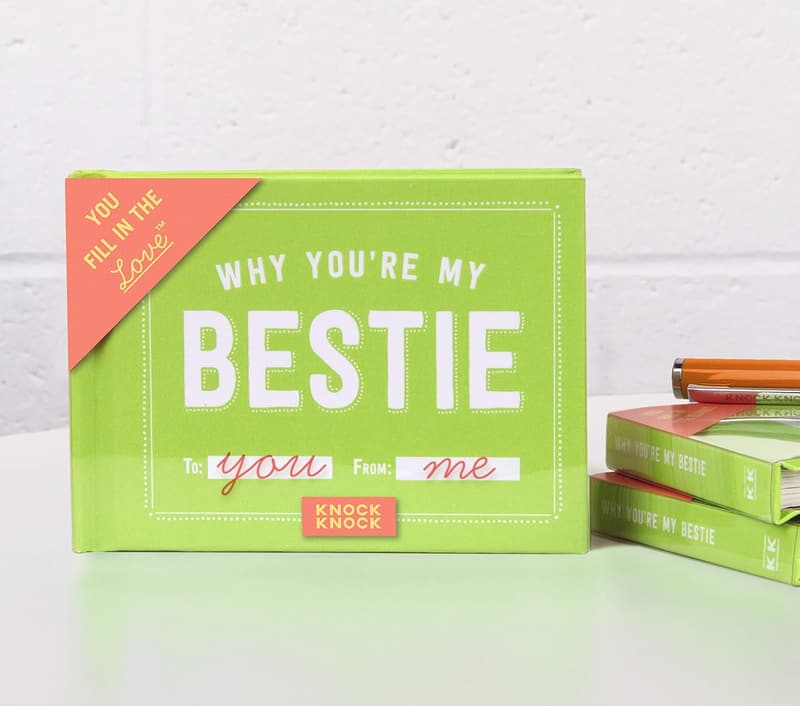 Bestie Fill-in-the-Blank Gift Journal