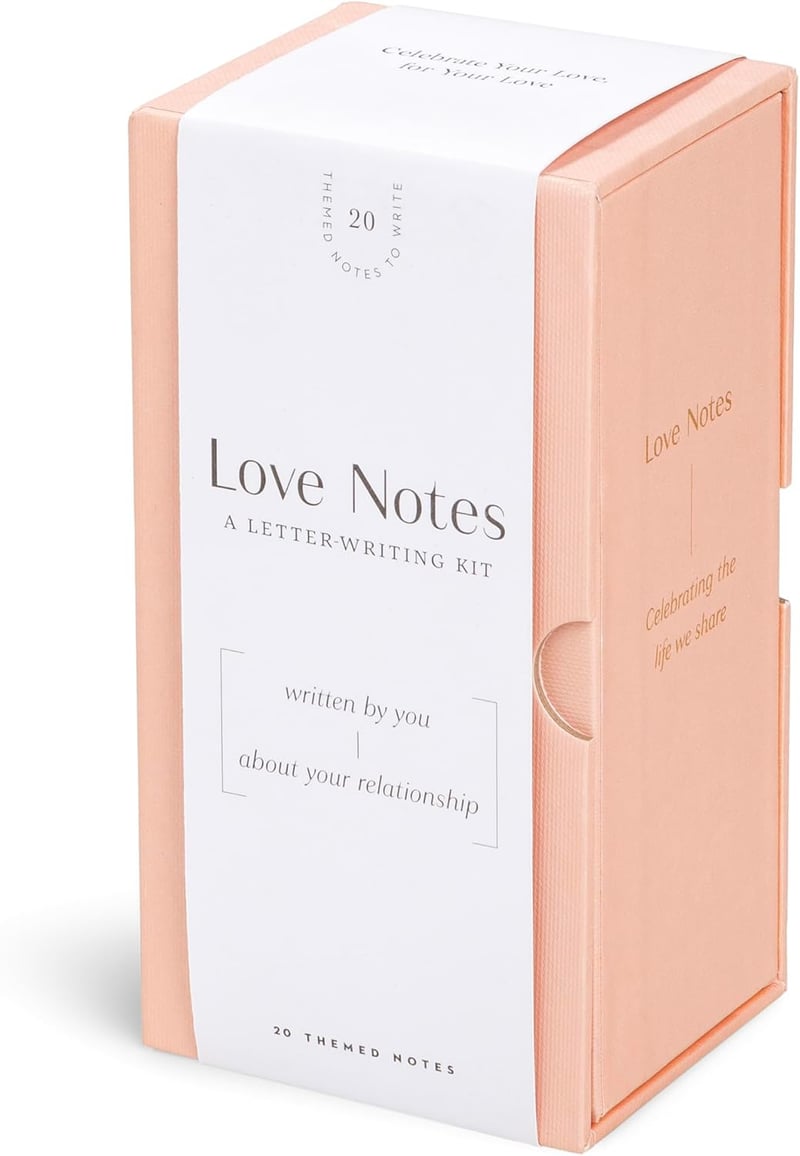 Couples Love Notes Kit – 20 Themed Letter-Writing Notes