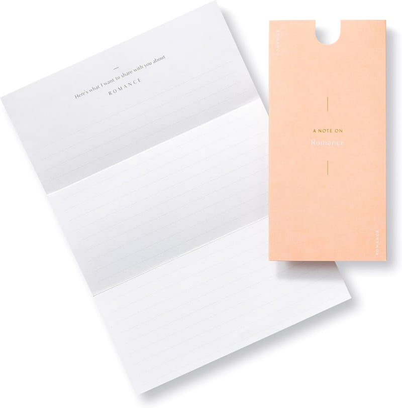 Couples Love Notes Kit – 20 Themed Letter-Writing Notes