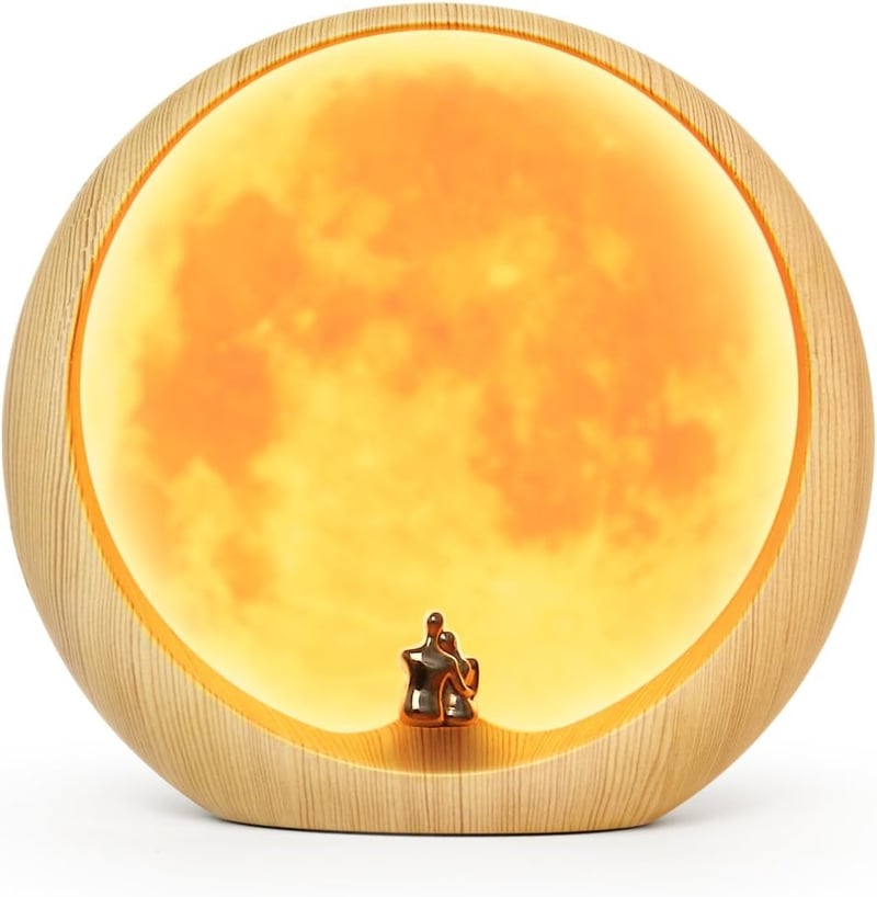 Red Moon DIY Ambient Light Art Décor for Anniversary Gifts