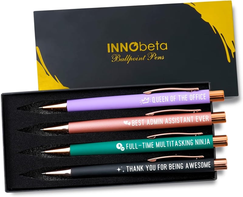 Administrative Professional Day Ballpoint Pen Set - 4 Pack