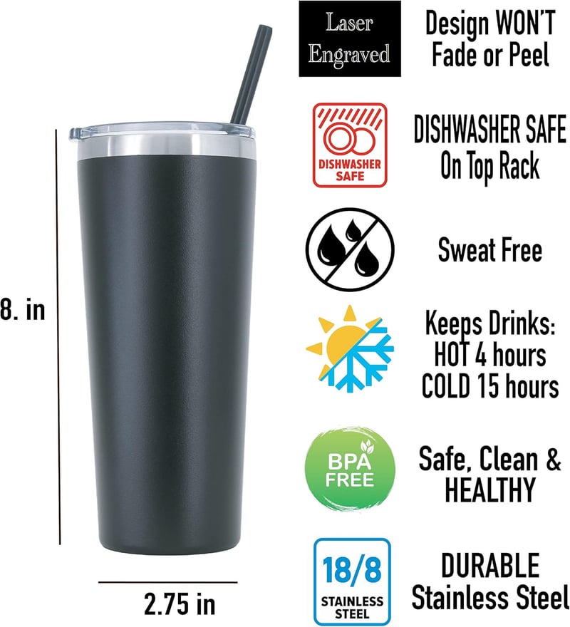 Administrative Professionals Day Stainless Steel Tumbler - 22 oz