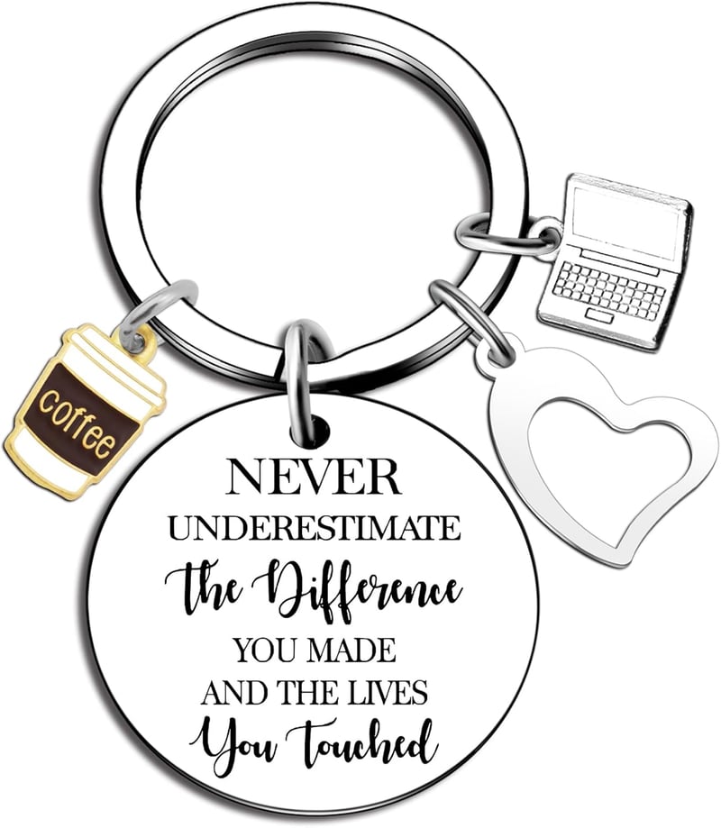 Administrative Professional Day Coffee Keychain for Women