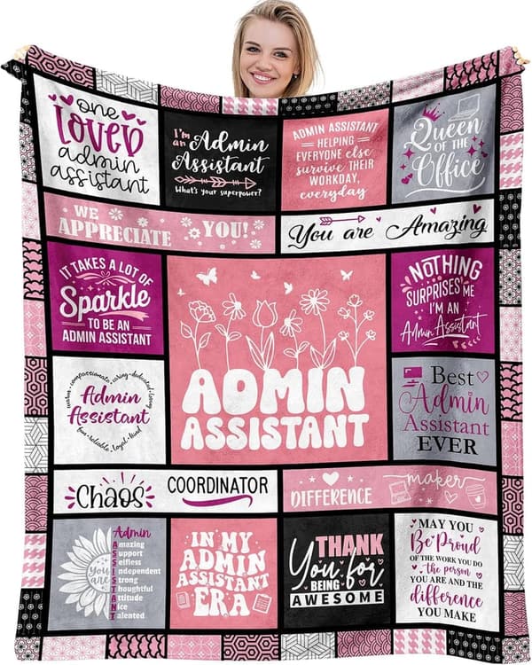 Administrative Professionals Day Blanket 60