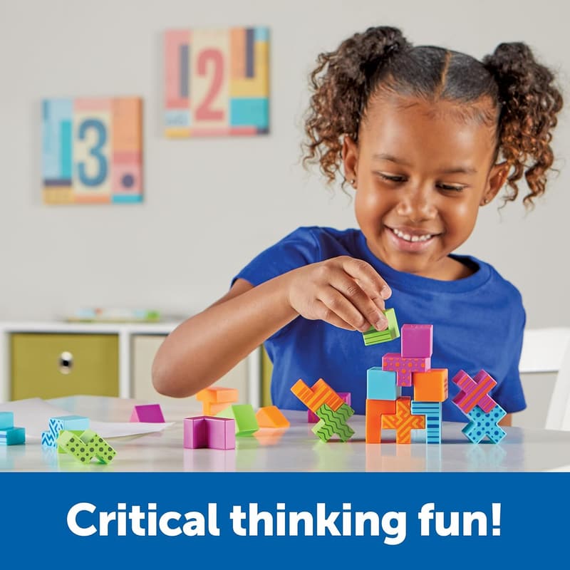 STEM Explorers Brainometry Set - 34-Piece Educational Toy for Kids