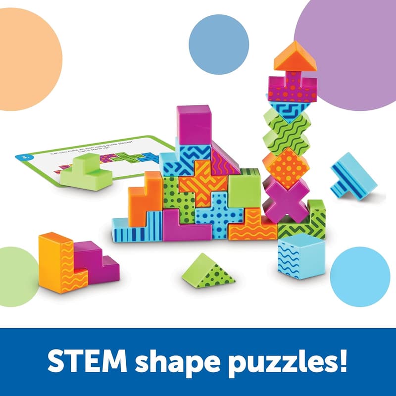 STEM Explorers Brainometry Set - 34-Piece Educational Toy for Kids