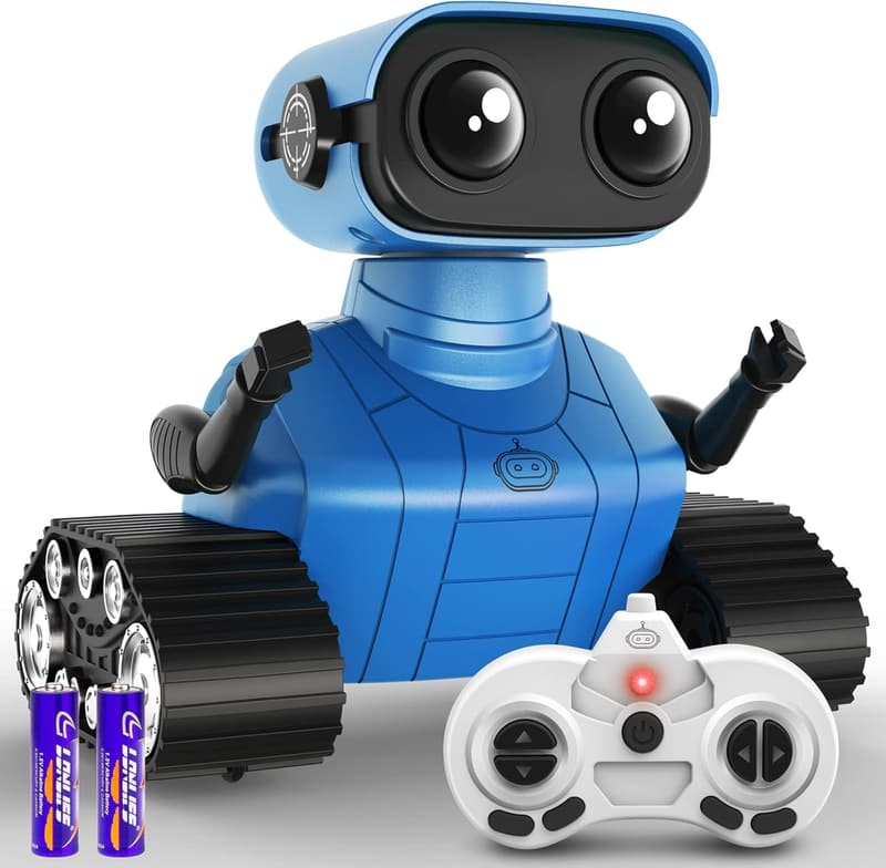 Rechargeable Remote Control Emo Robot Toy for Kids 5+