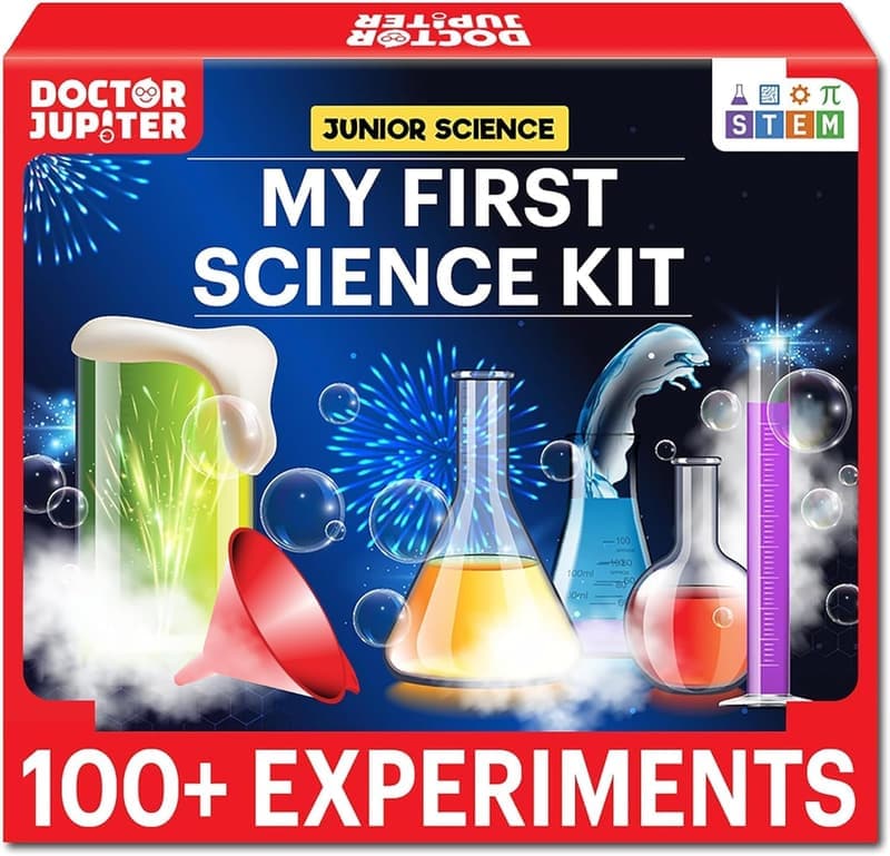 STEM Science Kit for Kids 4-8 | 100+ Experiments, Educational Gift