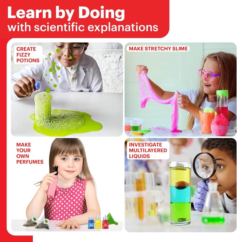STEM Science Kit for Kids 4-8 | 100+ Experiments, Educational Gift