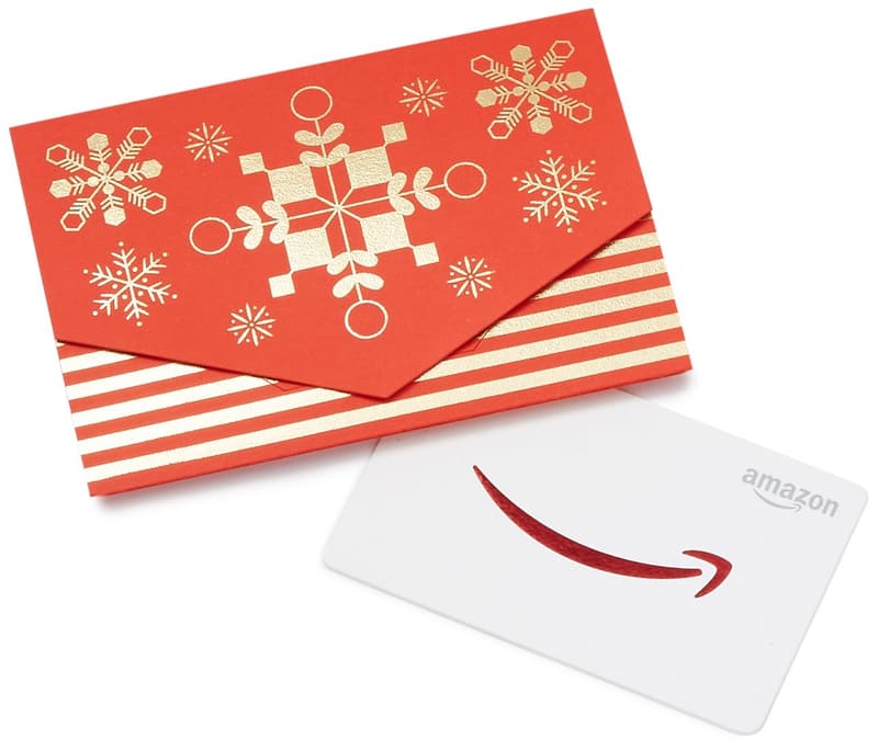 Christmas Gift Card in Mini Envelope