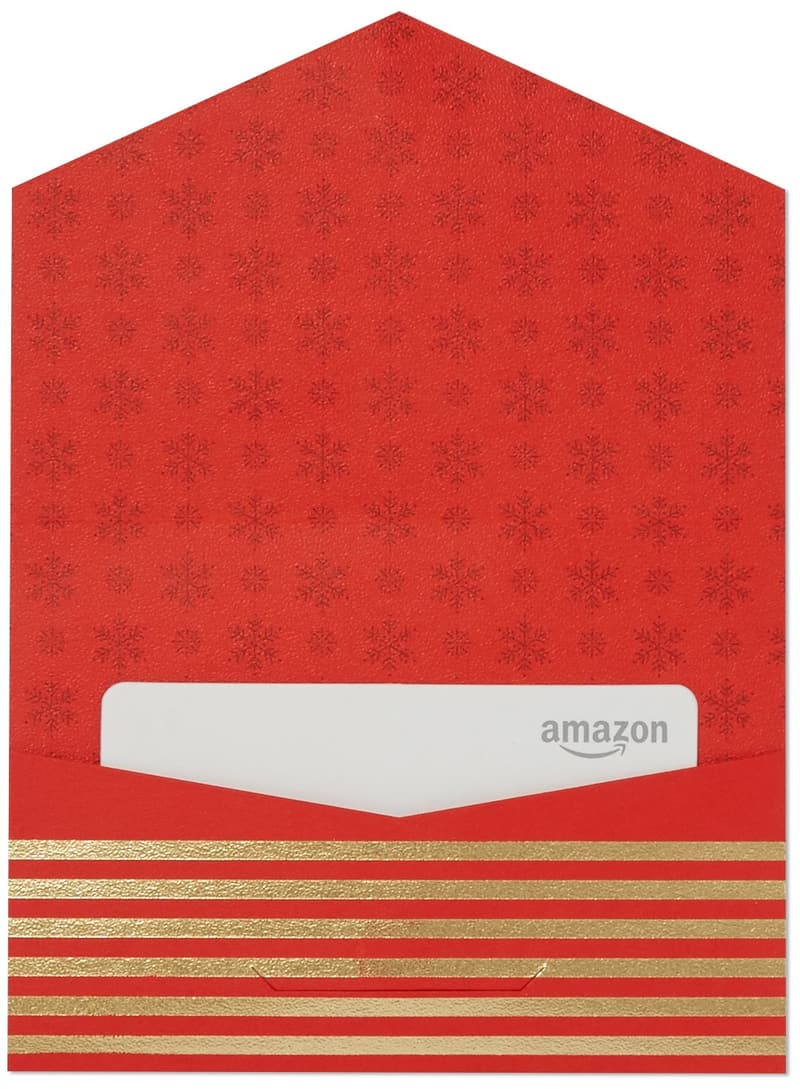 Christmas Gift Card in Mini Envelope