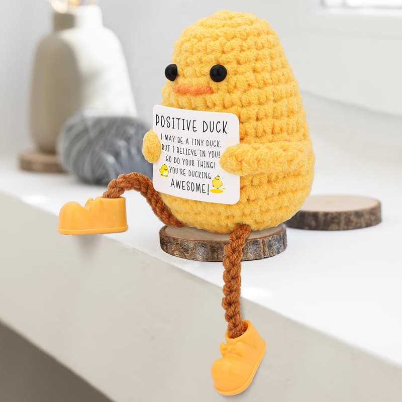 Graduation Gift: Handmade Cute Duck Support for Friends