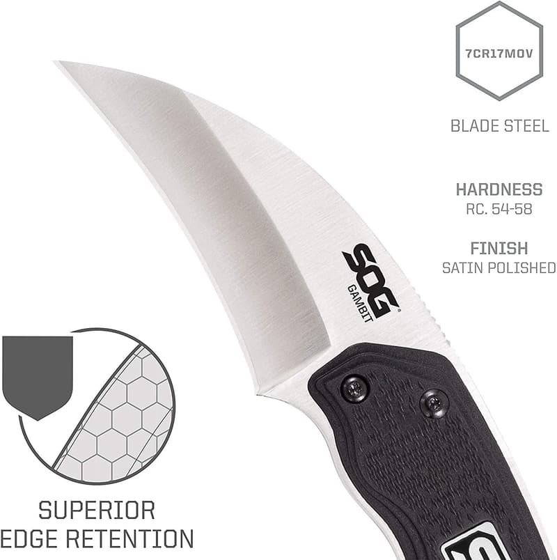 SOG Survival Karambit Knife - 2.6