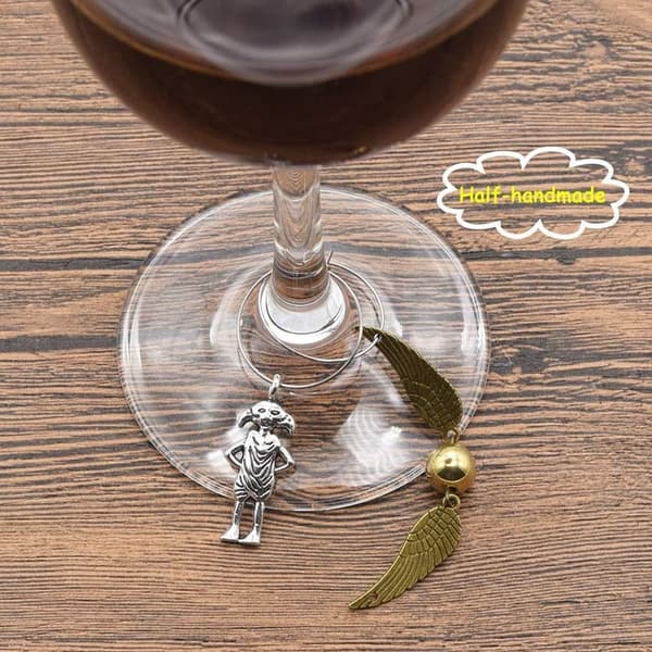 Christmas Wine Glass Charms - Potter Drink Markers