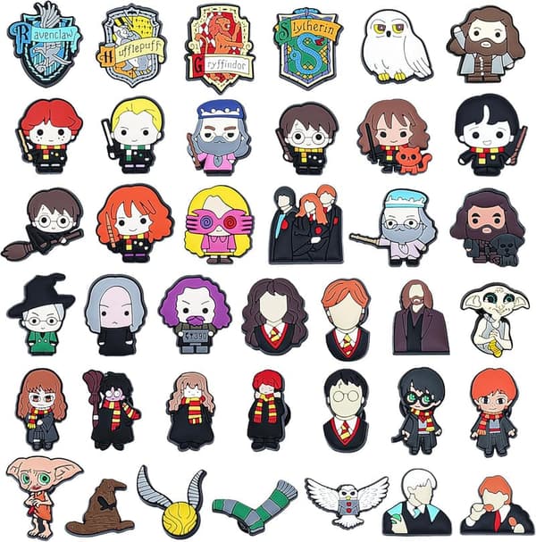 Cute Cartoon Shoe Charms for Kids' Clogs & Sandals