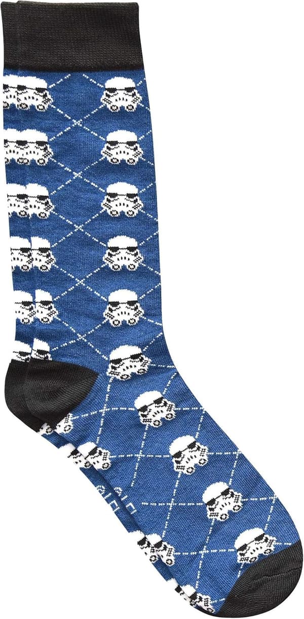 Star Wars Darth Vader & Stormtrooper Men's Crew Socks 4-Pack