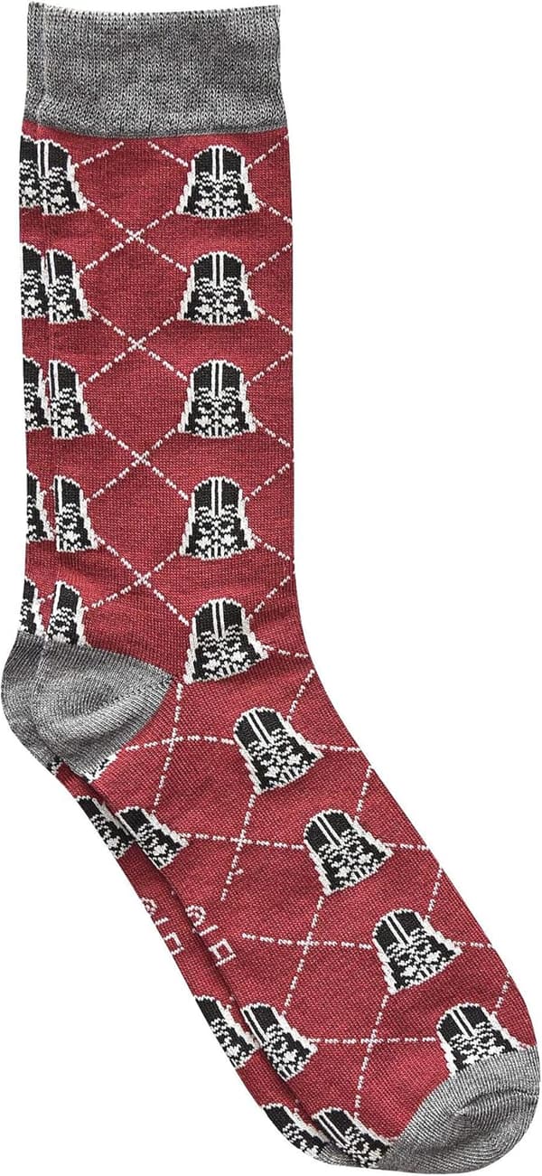 Star Wars Darth Vader & Stormtrooper Men's Crew Socks 4-Pack