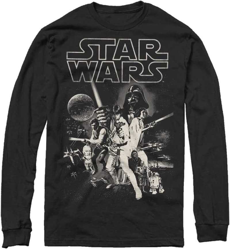 Star Wars Men's Graphic Tee - Official Poster Design