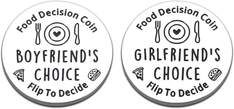 1st Anniversary Pocket Hug Tokens for Couples - Steel Gift