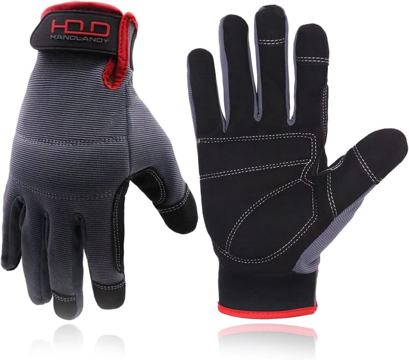 Utility Touch Screen Work Gloves for Men & Women