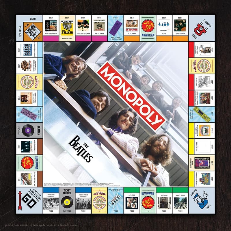 The Beatles Monopoly: Collectible Game for 2-6 Players