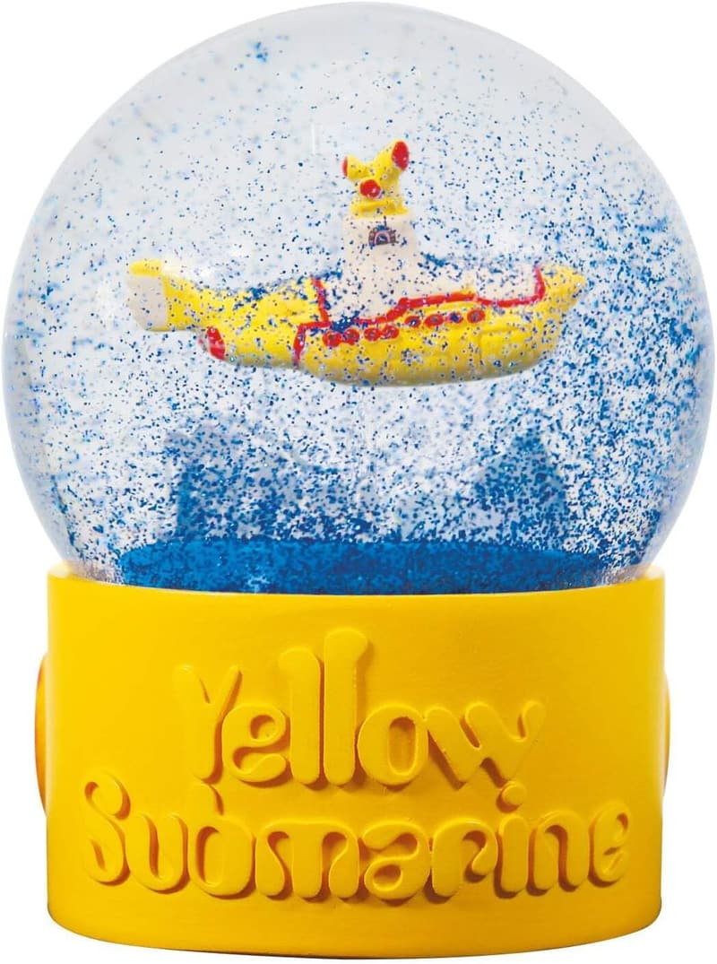 The Beatles Yellow Submarine Musical Snow Globe Ornament