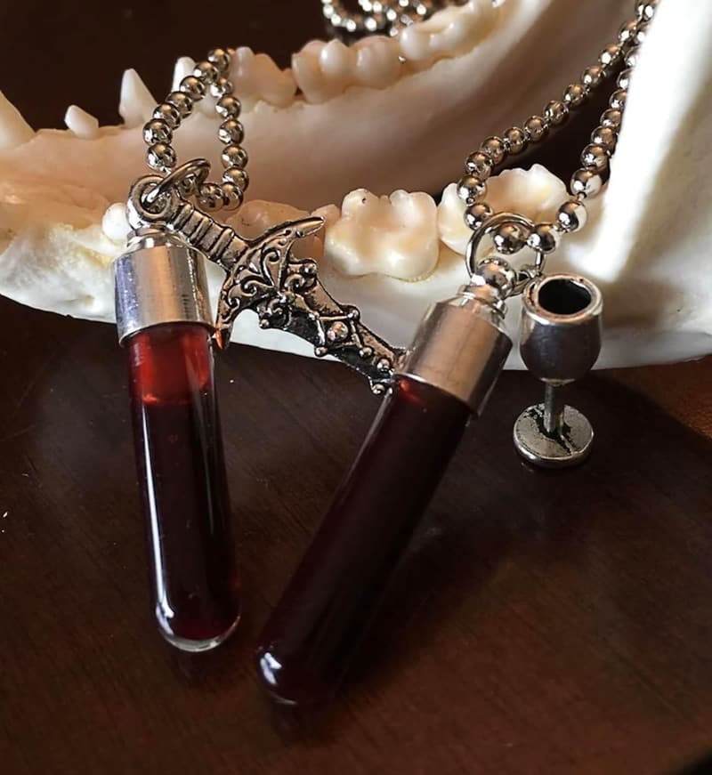Blood Bonding Pendant Kit - DIY Blood Vial Necklace