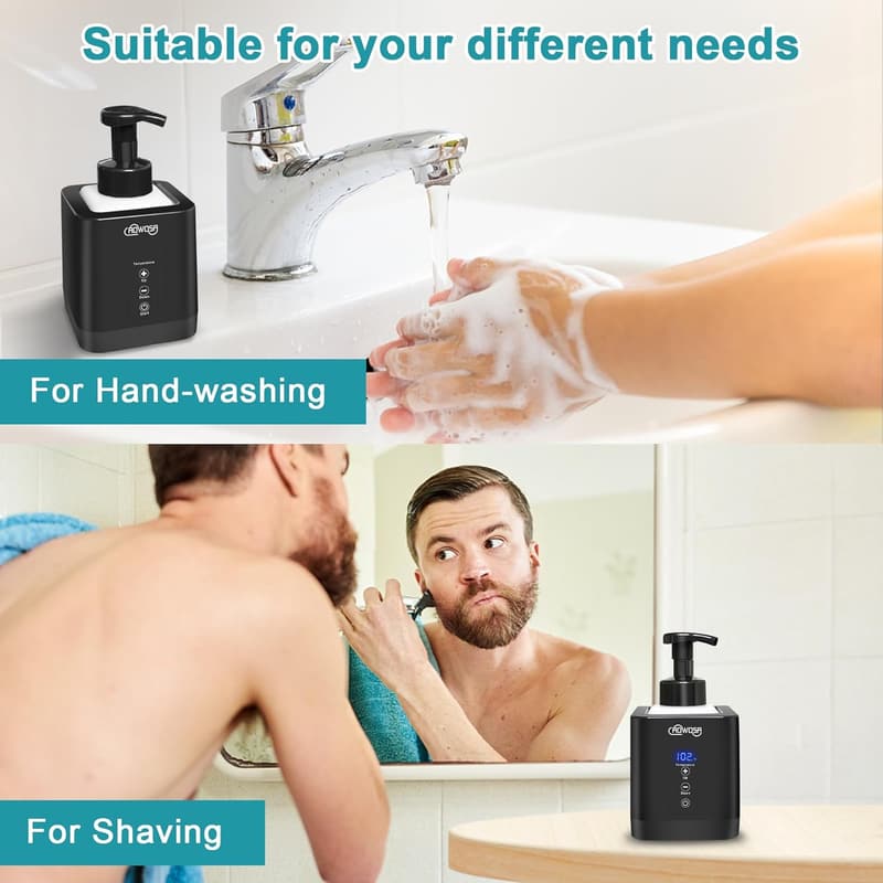 Professional Hot Lather Machine for Men - Large Capacity Shaving Foam Maker