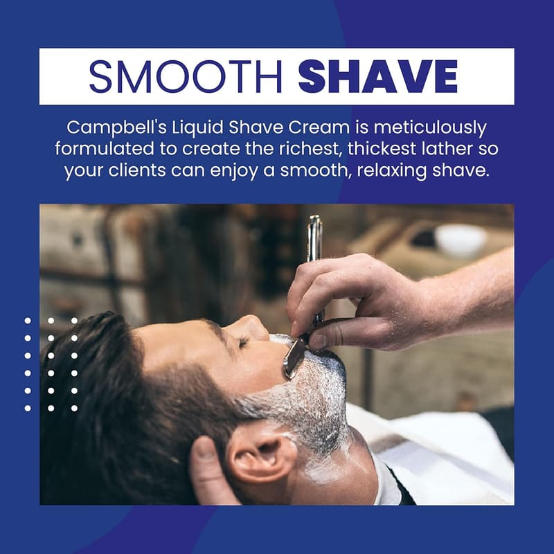 Pre-Mixed Shave Cream 64oz