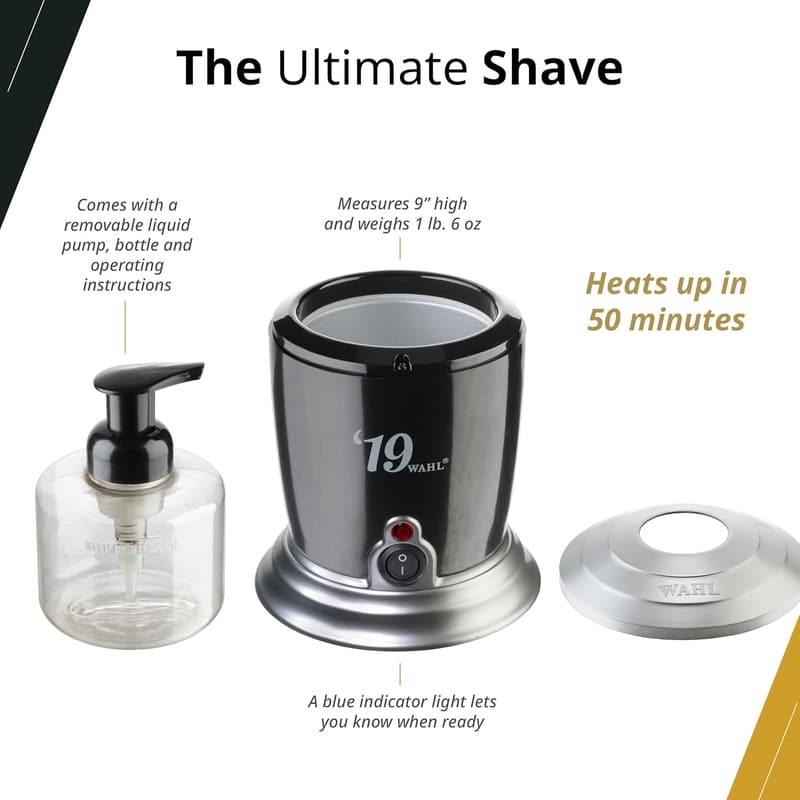 Wahl Professional 5 Star Hot Lather Machine - Fast Heating & Easy Care