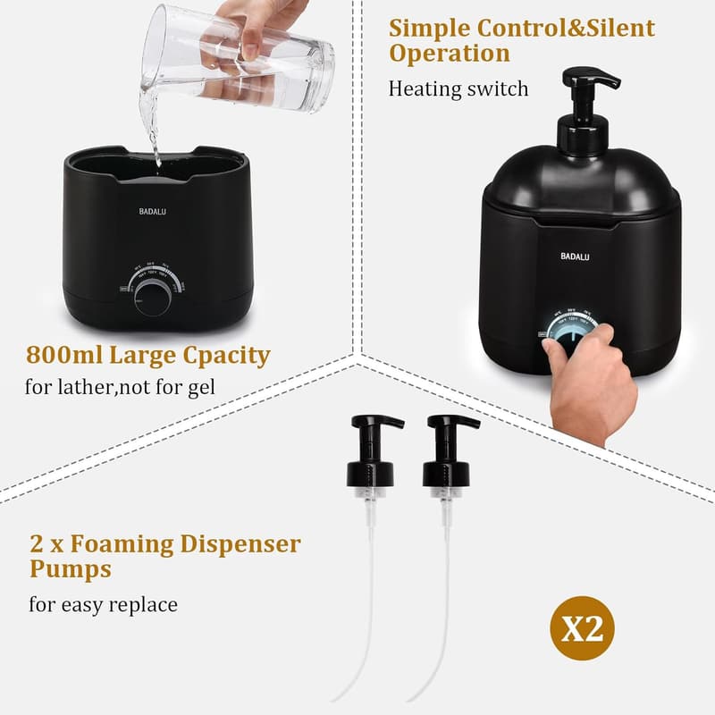 Hot Lather Machine for Men - 800ML Professional Shaving Foam
