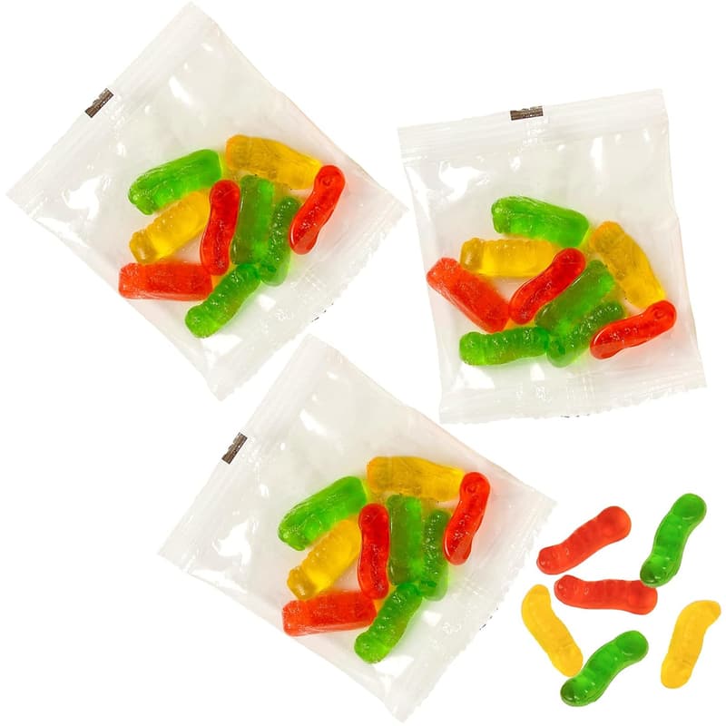 Easter Gummy Worms - 18 Individually Wrapped Treats