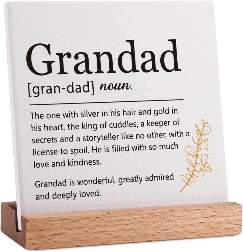 Father's Day Gifts for Grandpa - Best Definition Keepsake