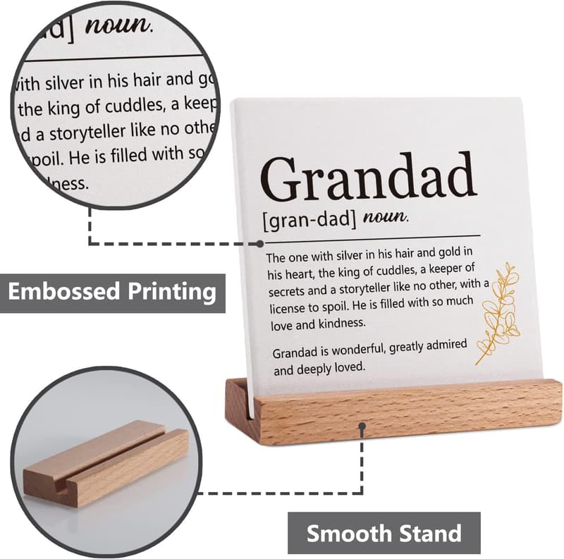 Father's Day Gifts for Grandpa - Best Definition Keepsake