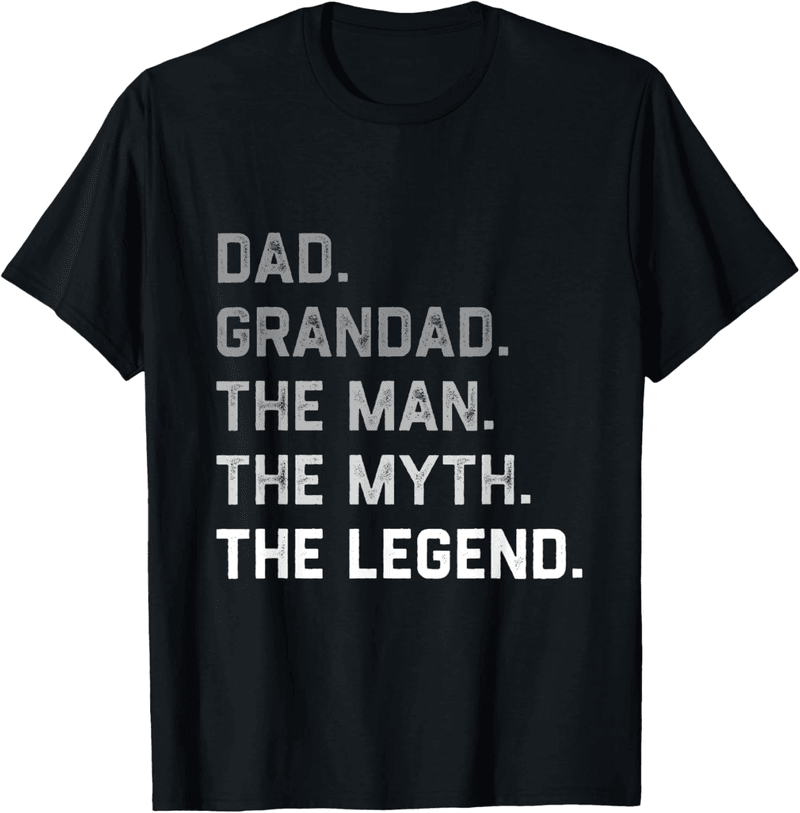 Father's Day Legend T-Shirt for Dad & Grandad